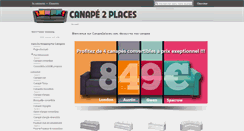 Desktop Screenshot of canape2places.com